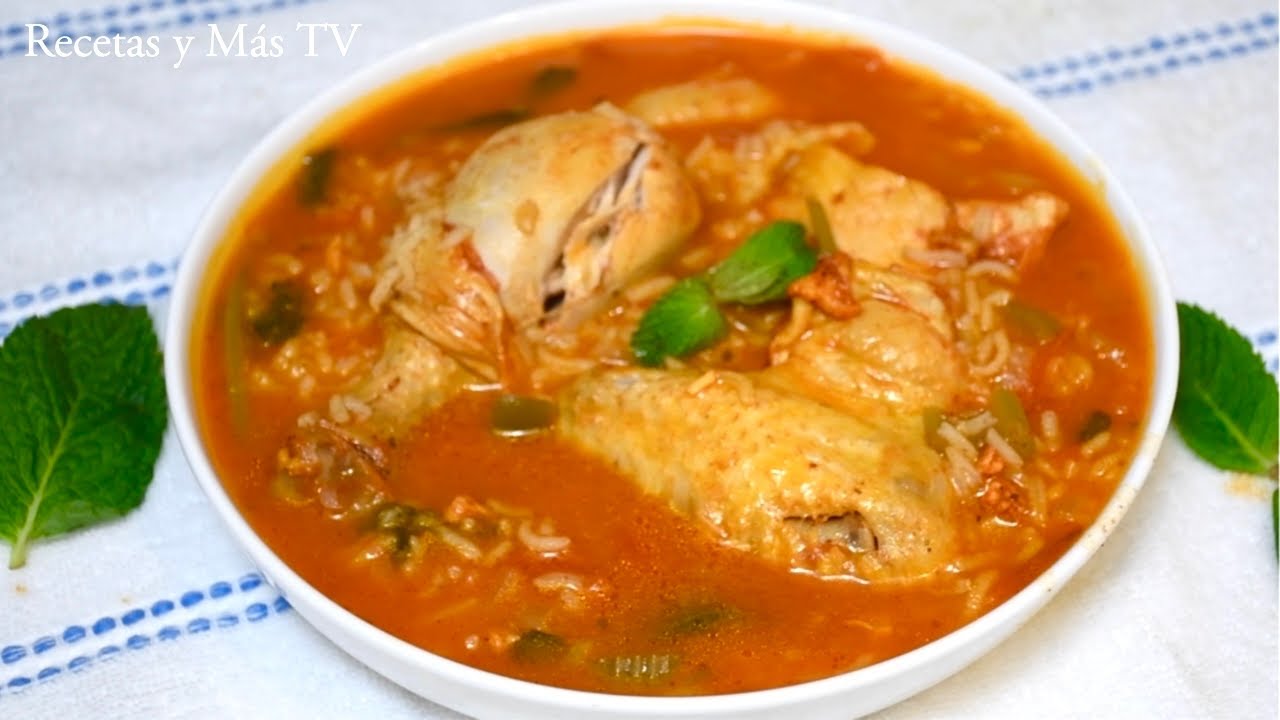Cómo Hacer Arroz con Pollo Sopeado y Delicioso