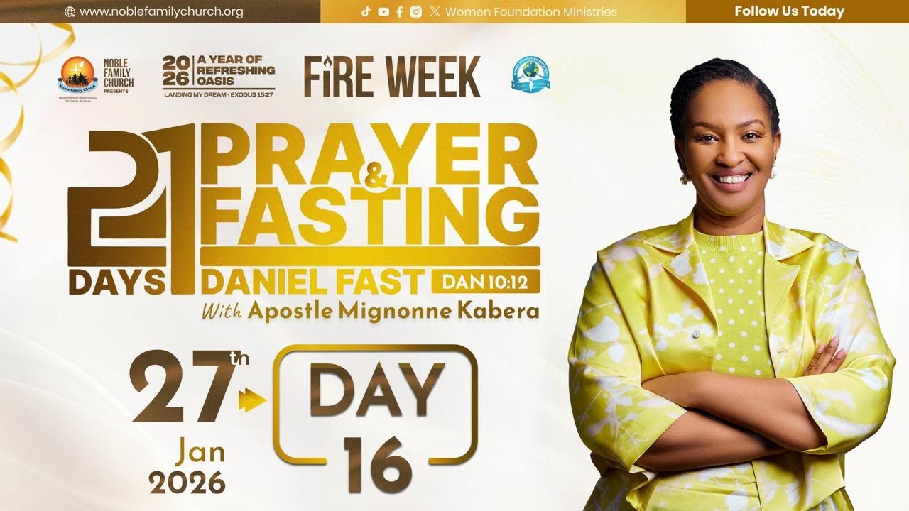 21 Days of Prayer and Fasting 2026 (Day 16) 