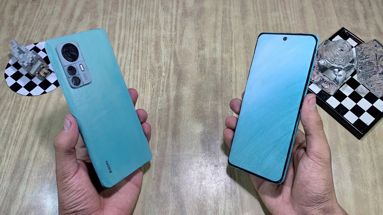 How to make Xiaomi 12 Pro of cardboard | Tutorial