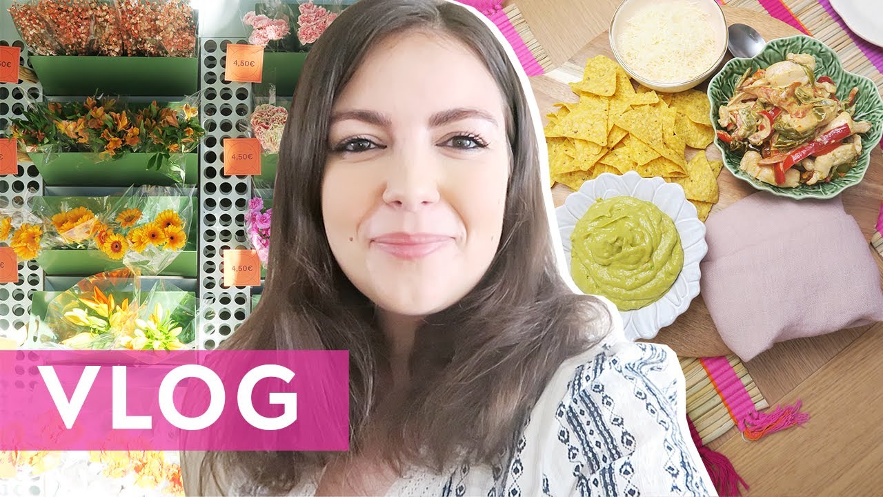 Vlog una tarde conmigo: sesión de belleza, flores y nuestra primera receta | Colaboración