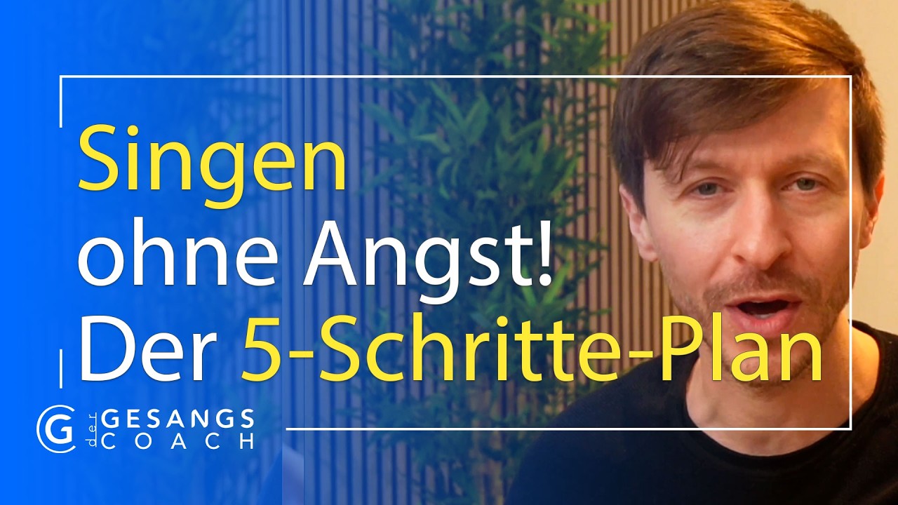 Angst vorm Singen? Dieser 5-Schritte-Plan hilft tatsächlich.