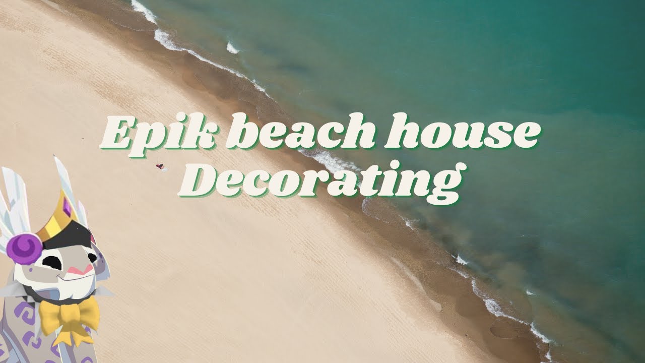 Epik beach House | Animal Jam Classic Den Decorating Pt. 1