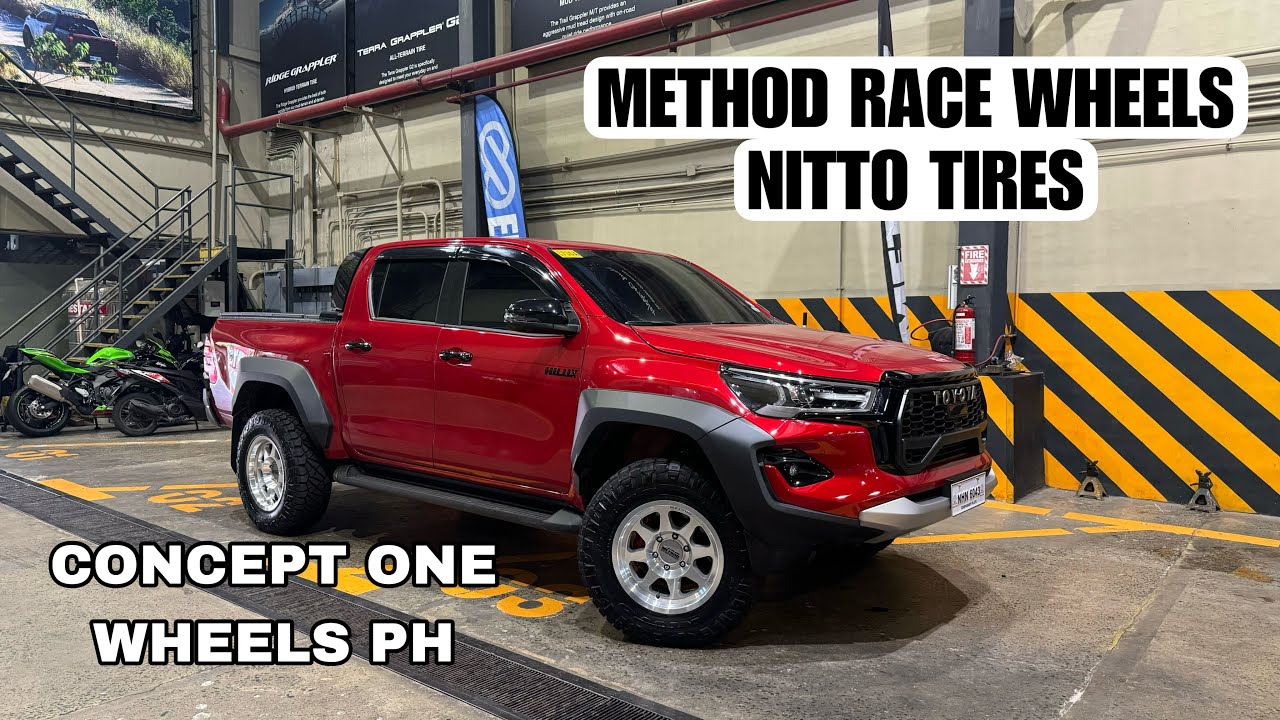 2024 TOYOTA HILUX GR-S RIMS WHEELS UPGRADE | METHOD RACE 701 NITTO GRAPPLER | CONCEPT ONE WHEELS PH