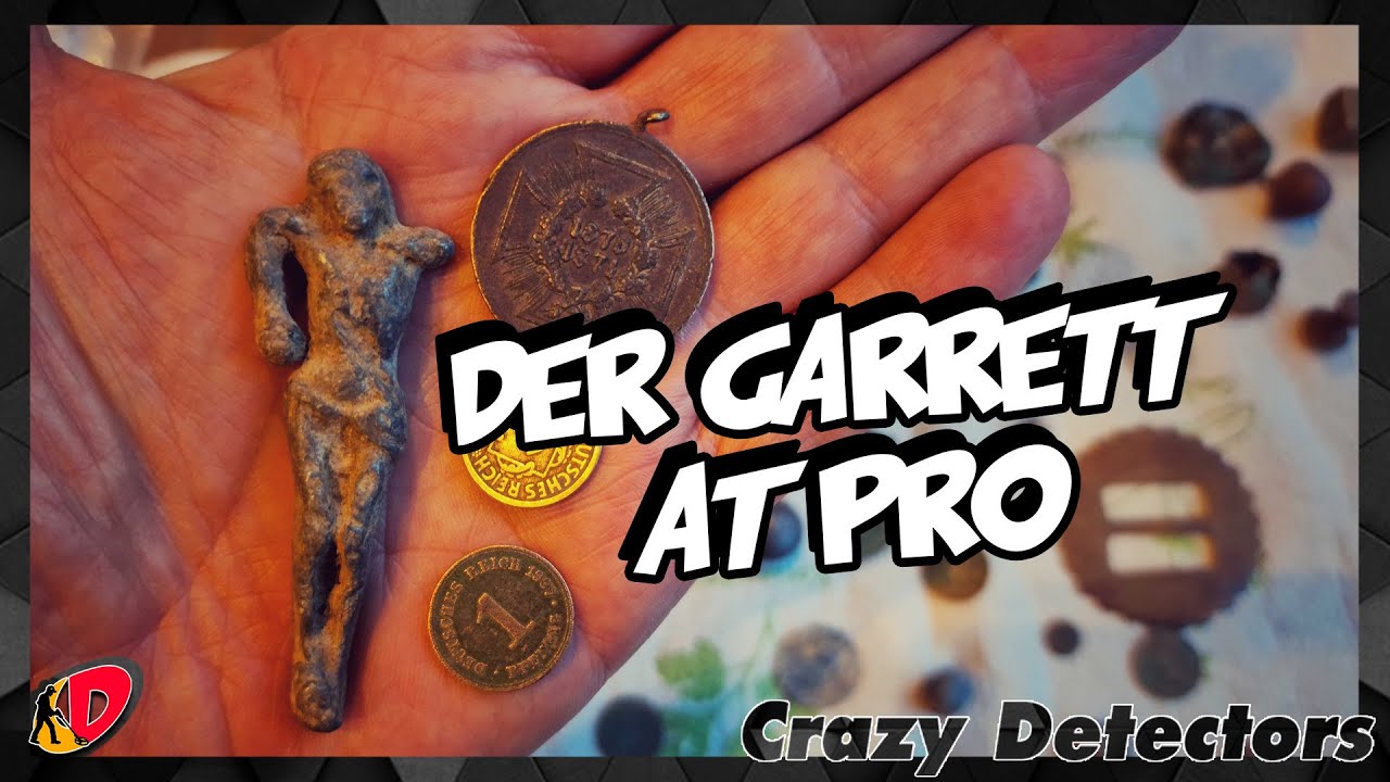 Mit dem Metalldetektor Silber / Münzen / und Heilige beim Sondeln finden / Garrett AT Pro 2022