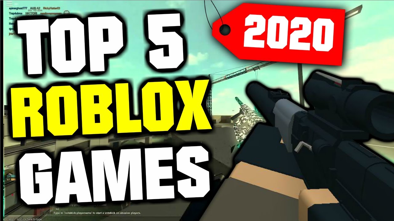 TOP 5 BEST SHOOTING GAMES in ROBLOX! (2020)