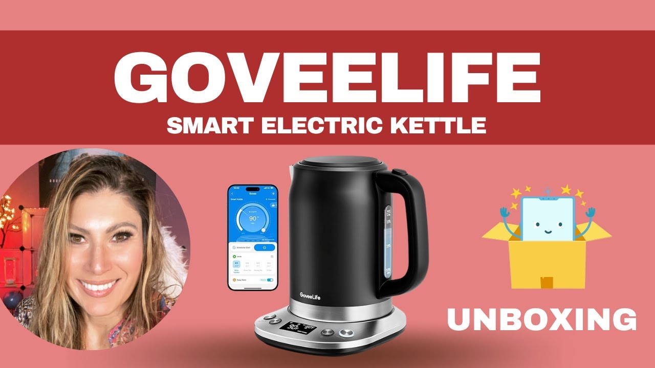 Exciting UNBOXING: GoveeLife Smart Electric Kettle with Temperature Control!