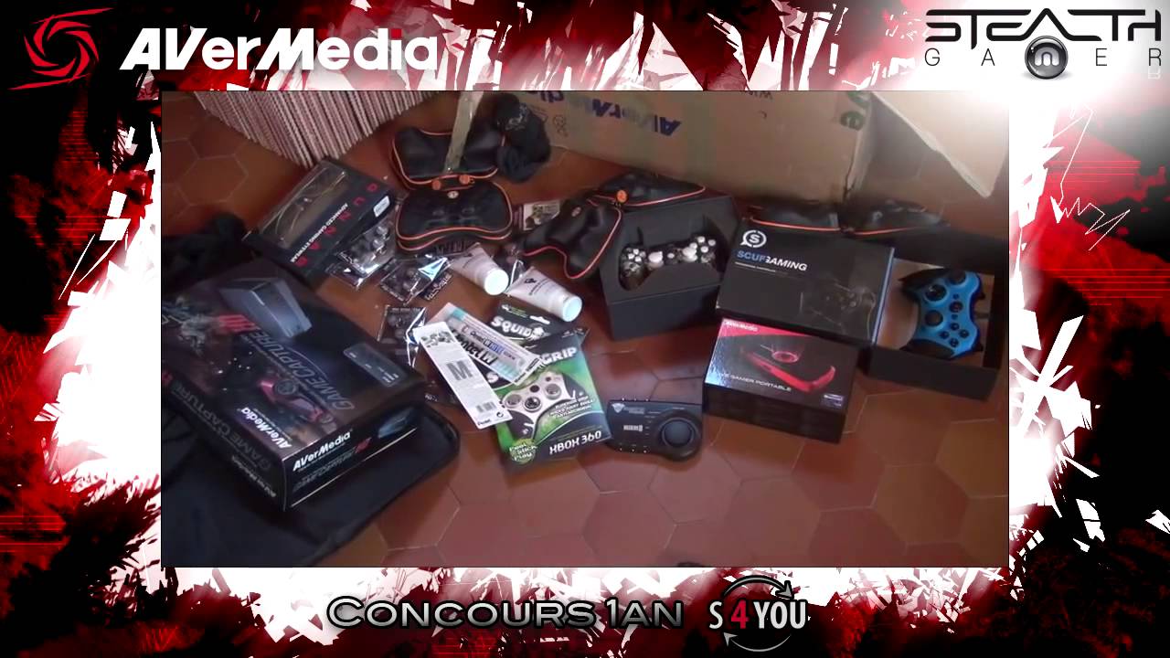 S4You Concours Youtube IRL Stealth-Gamer Avermedia Gamewedge