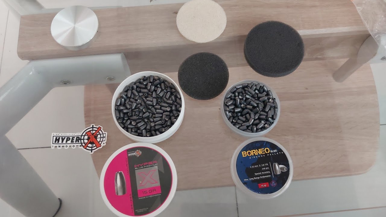 HYPER X SLUG dan BORNEO SLUG 15gr