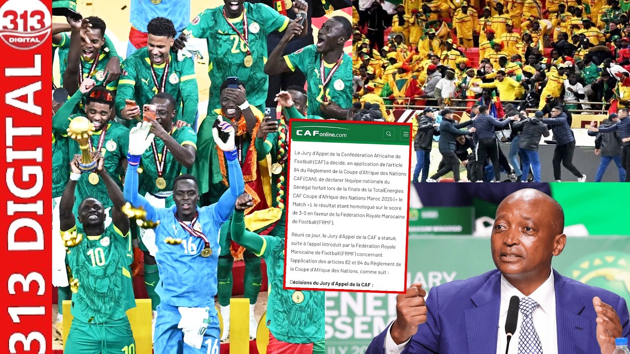 Urgent: La Décision de la CAF pour la coupe d’Afrique qui choque tout le monde: Réaction de Saa Wolo