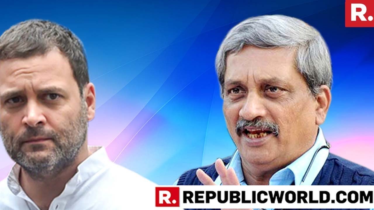 Goa's Chief Minister Manohar Parrikar Exposes Rahul Gandhi's Lies With A Stinging Letter