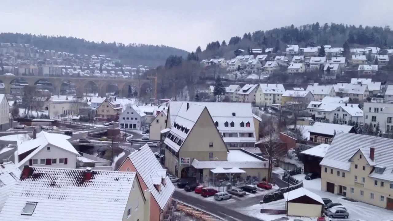 Nagold Germany by Day and Night (Tag und Nacht)