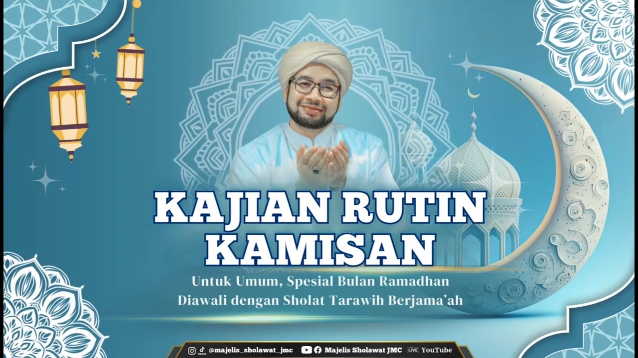 🔴[ LIVE ] Kajian Rutin Kamisan Habibana Ja'far bin Ustman Al Jufri Spesial Ramadhan 12/03/26