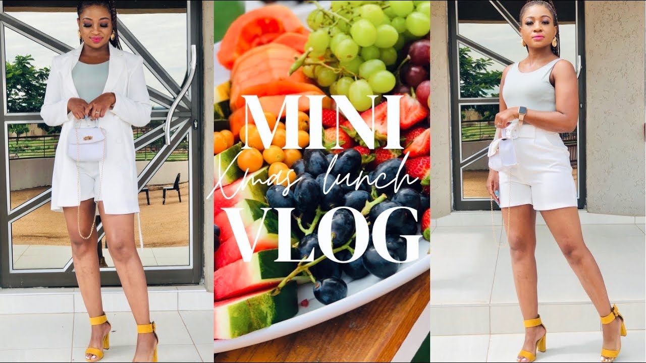 Spend a day with me | Christmas Lunch with Mohuta Caterers | South African YouTuber | Pretty Shaku