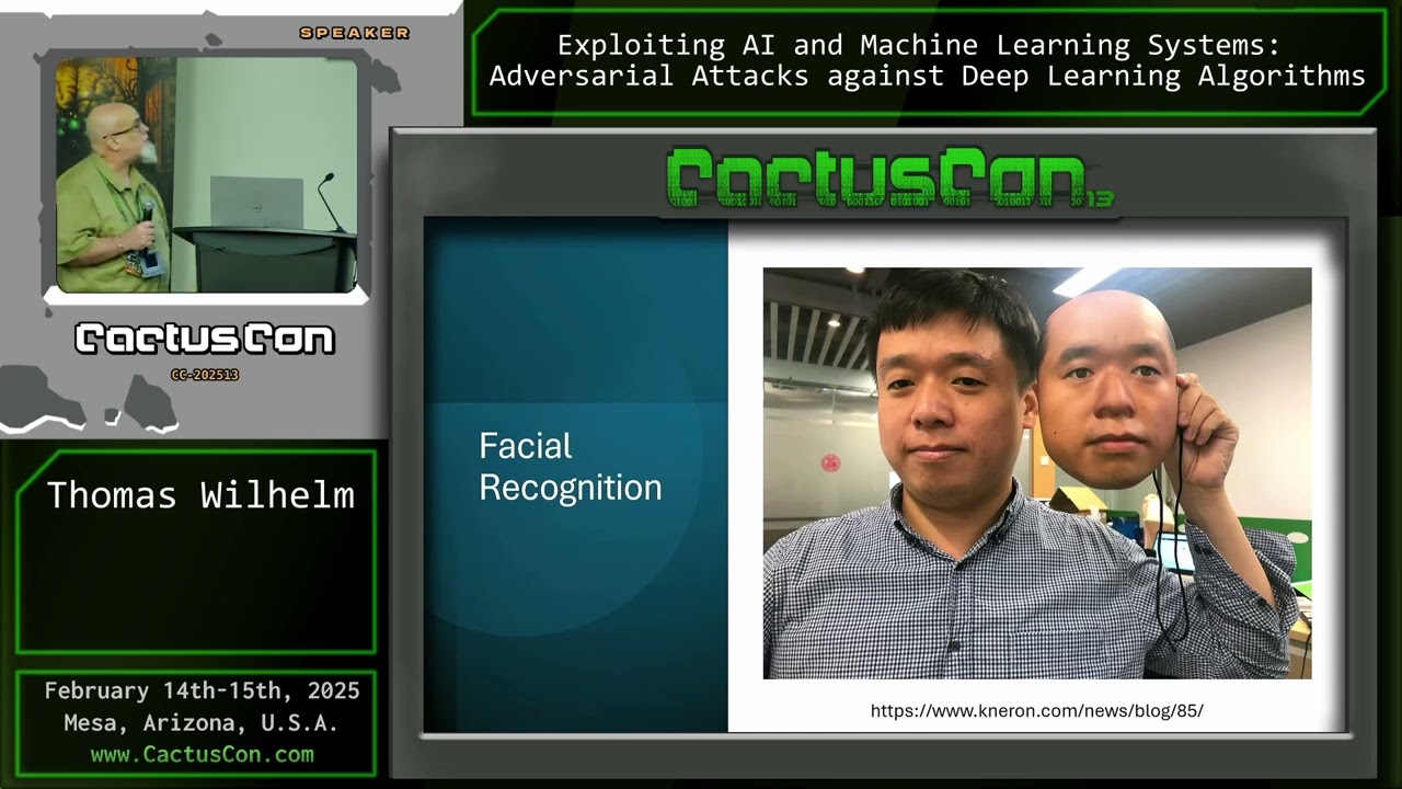 CC13: Exploiting AI & Machine Learning Systems: Adversarial Attacks against Deep Learning Algorithms