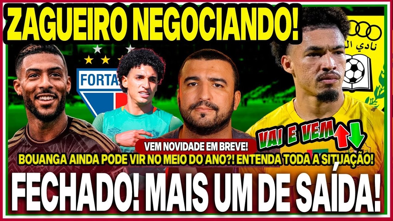 🚨MAIS DOIS REFORÇOS! FLU QUER ADRYELSON! CAMISA 9 VINDO!😨BOUANGA AINDA PODE CHEGAR? COMO? ENTENDA!