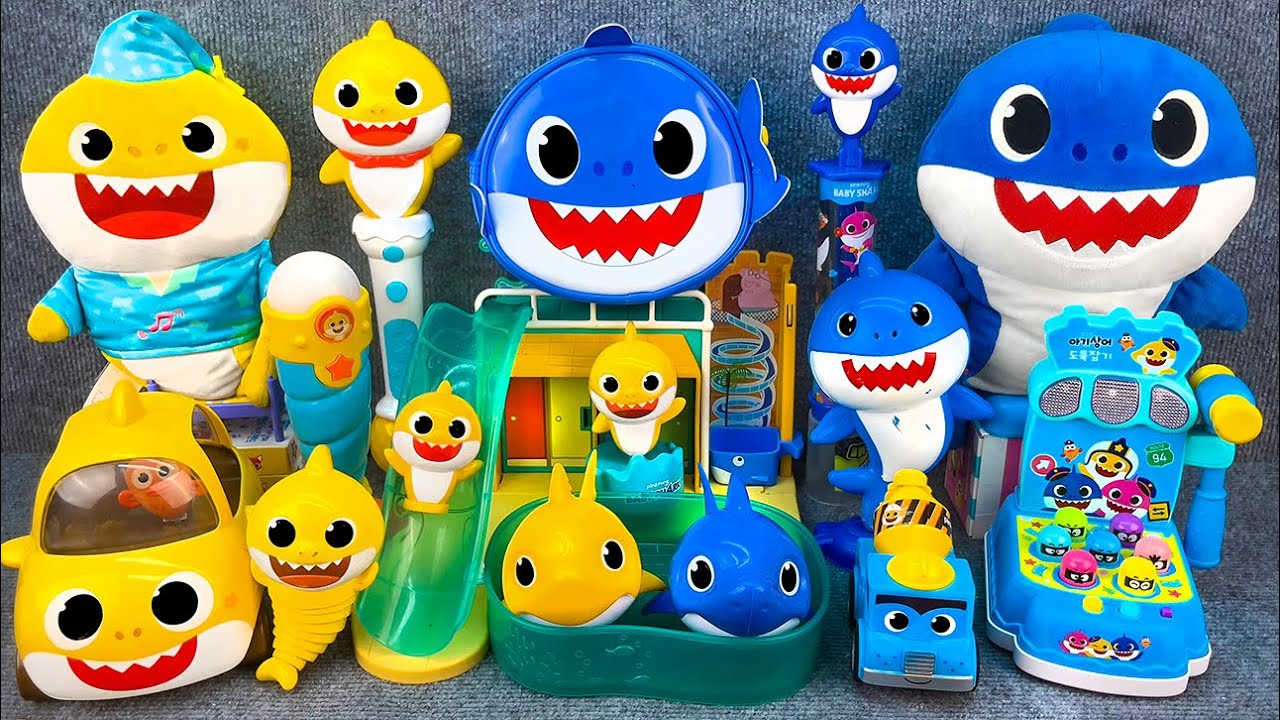 92 Minutes BABY SHARK Collection Unboxing - Satisfying Unboxing (ASMR)