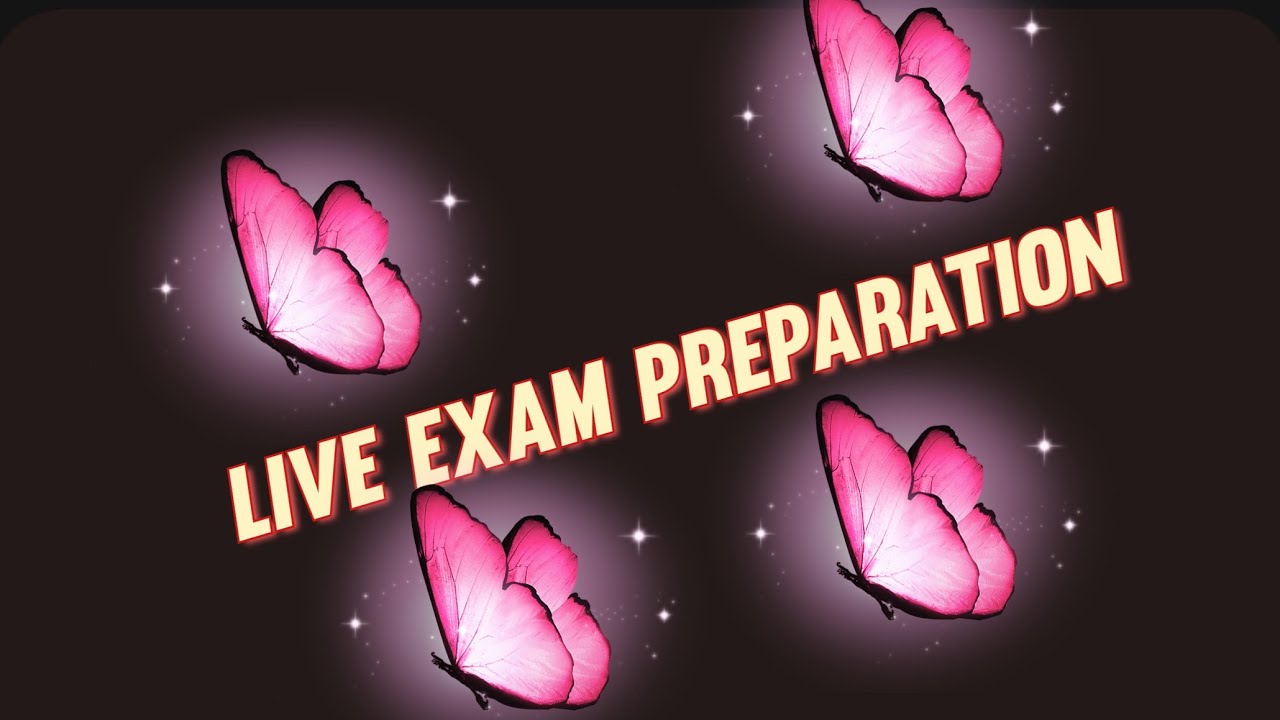 🔴 Live Exam Preparation 📢 Quiz Time ✨
