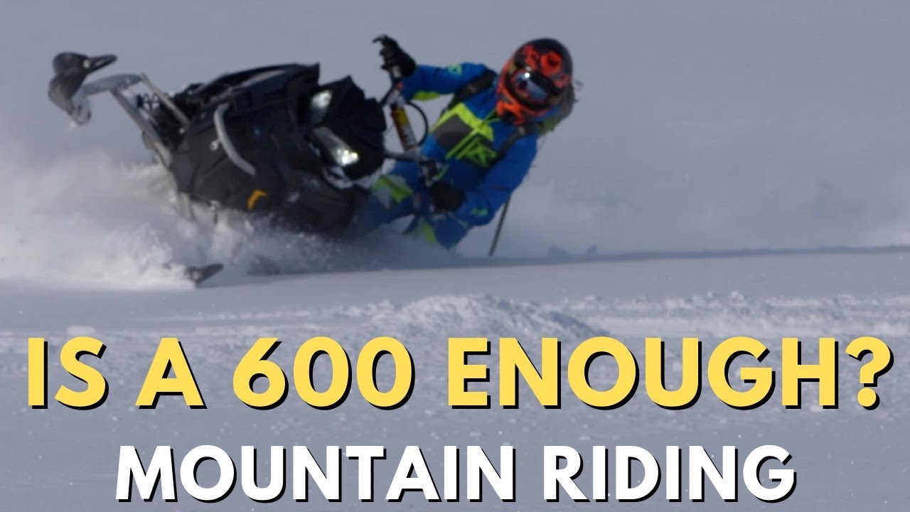 Proving the Doubters Wrong: Crushing Mountains with a 600cc Snowmobile