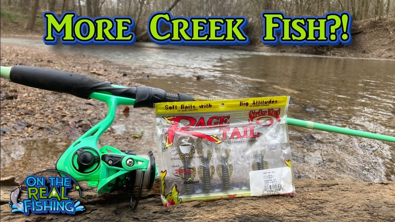 Checking the Creeks with the Strike King Rage Tail Ned Bugs