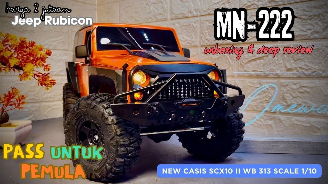 FIX ini Cocok Untuk Pemula !! MN222 Jeep Rubicon Unboxing dan Deep Review penganti HBR1001???