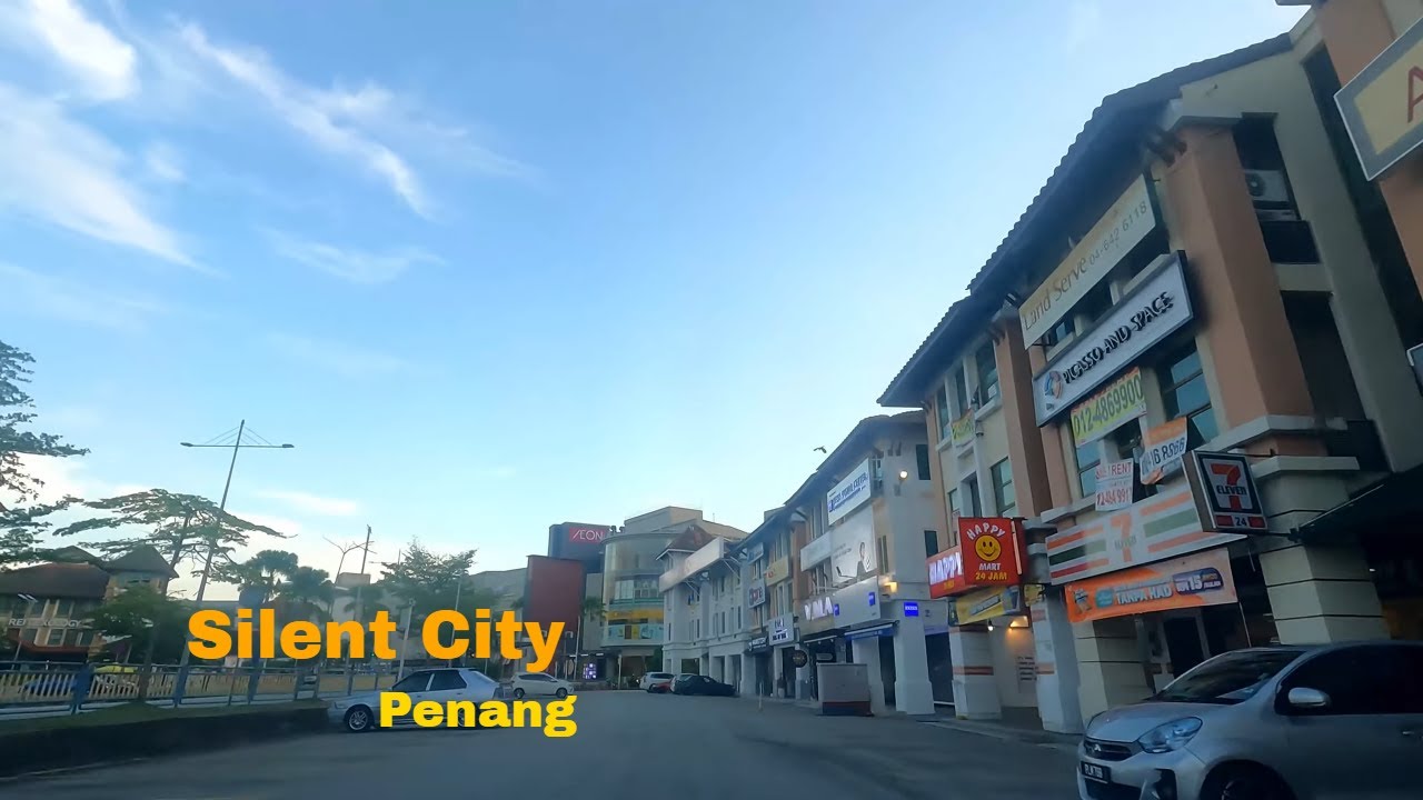 Penang Driving | Gelugor |  Bayan Bay | Persiaran Bayan Indah | Explore the Restaurants during FMCO