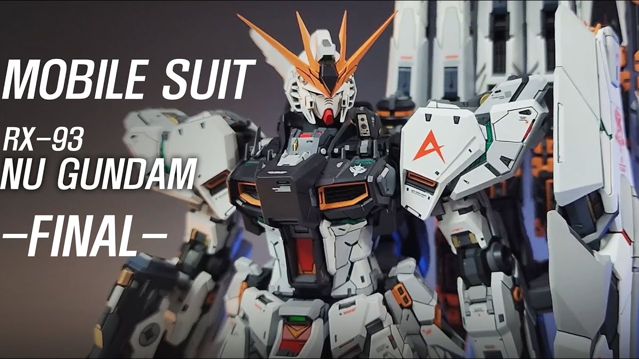 재묘묘 뉴건담 레진킷-파이널-(자막있음) - RX-93 NU GUNDAM RESIN KIT-FINAL-