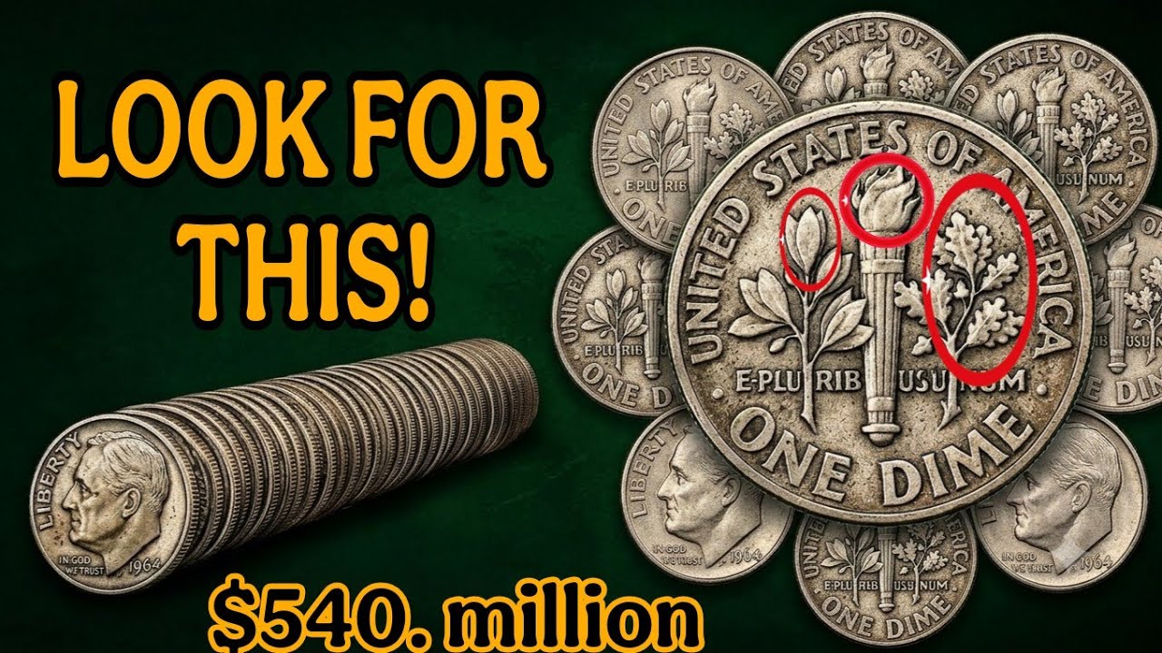 🚨 Don't Spend This 1988-D Roosevelt Dime! It Could Be Worth $540,000!