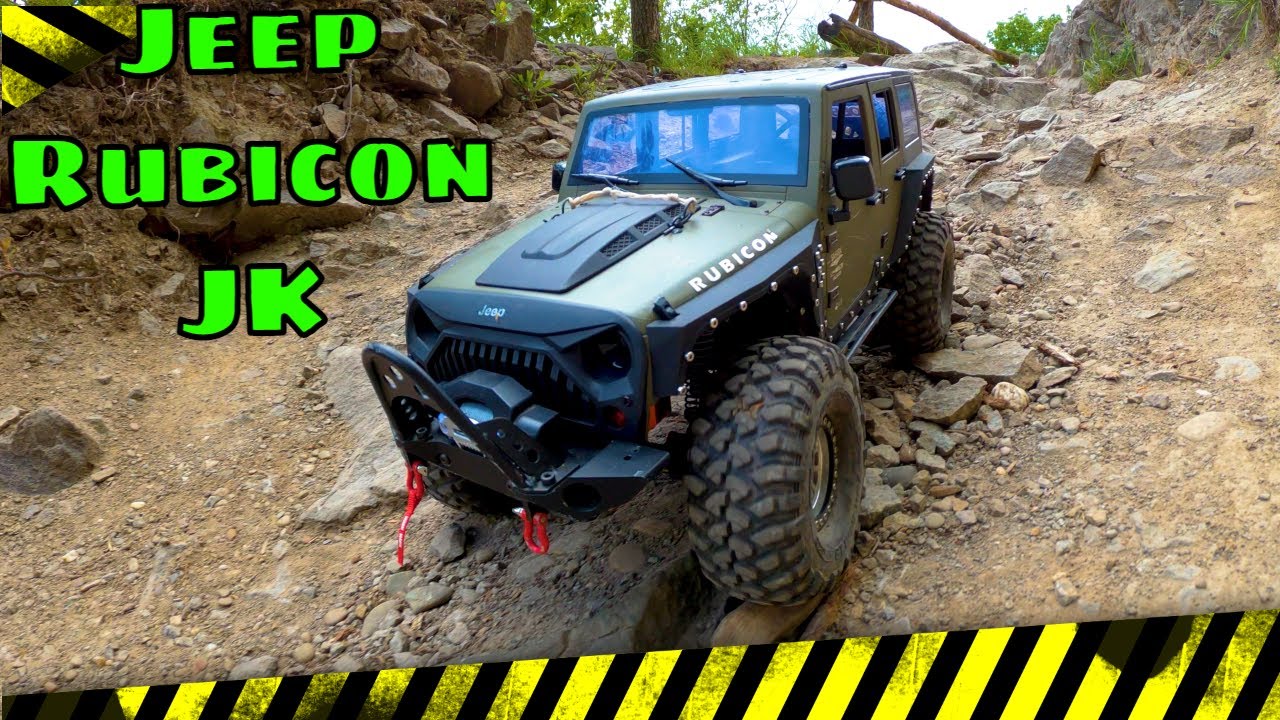 Jeep Wrangler Rubicon Extreme 4x4 Rc Rock Crawling - Scale Rc Crawler