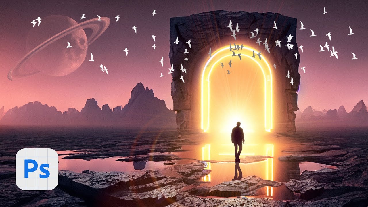 How to Create a Sci Fi Composite with Generative Fill in Photoshop 