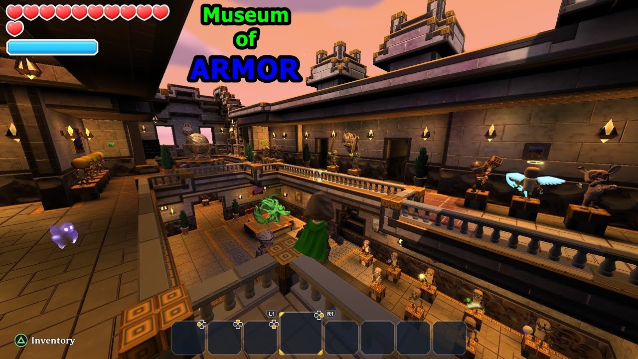 I Made A Museum for All Armors ("Quick" Showcase) - Portal Knights