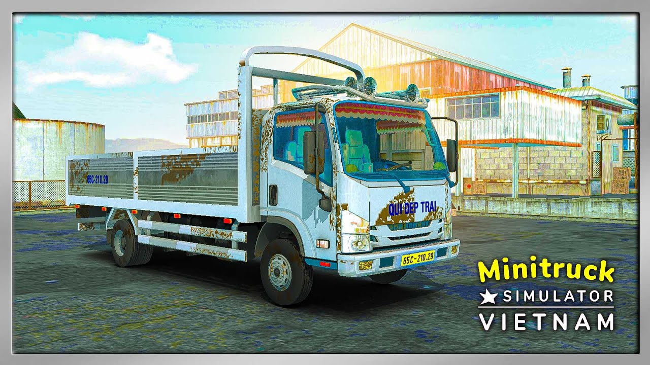 Minitruck Simulator Vietnam #3 - Lái Xe Tải ISUZU NPR Vận Chuyển Gà Lên Lâm Đồng