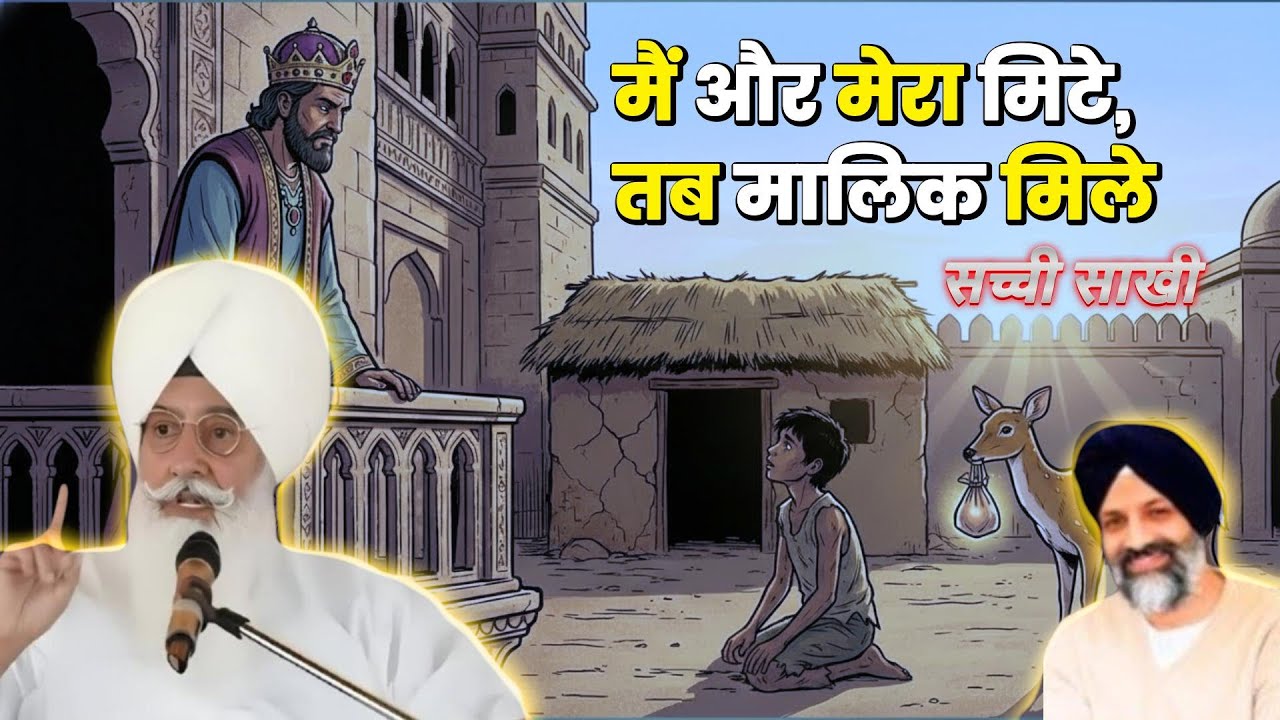 मैं और मेरा मिटे, तब मालिक मिले | Radha Soami Ji | #sakhiyaan #movtivational #rssb