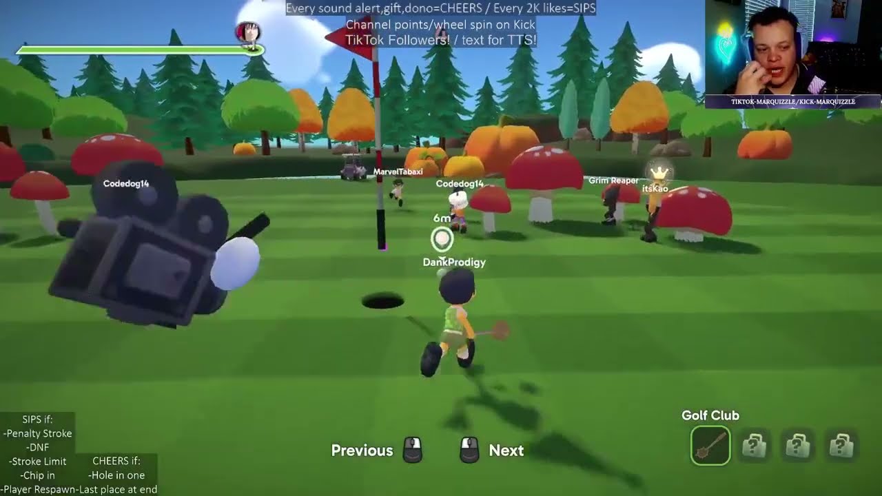 Celebration Drink Stream Pt 3! Super Battle Golf