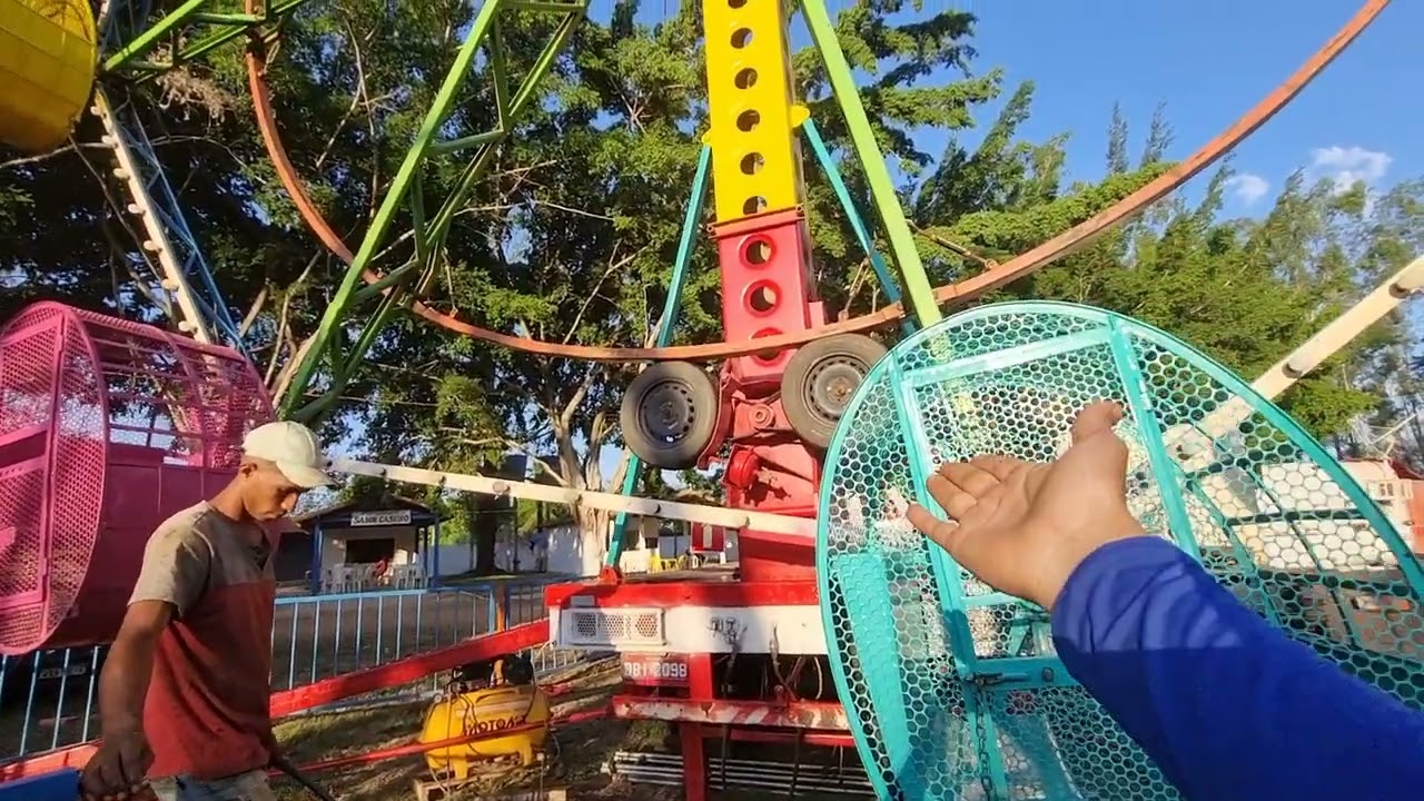 VOCÊ SABIA? PARQUE DE DIVERSÃO  RODA ESTRELA PASSO A PASSO DE COMO FUNCIONA