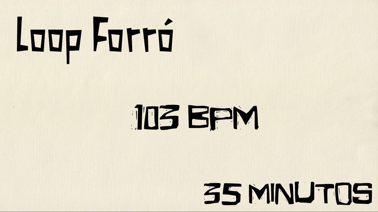 Loop Forró Pé de Serra 103 BPM