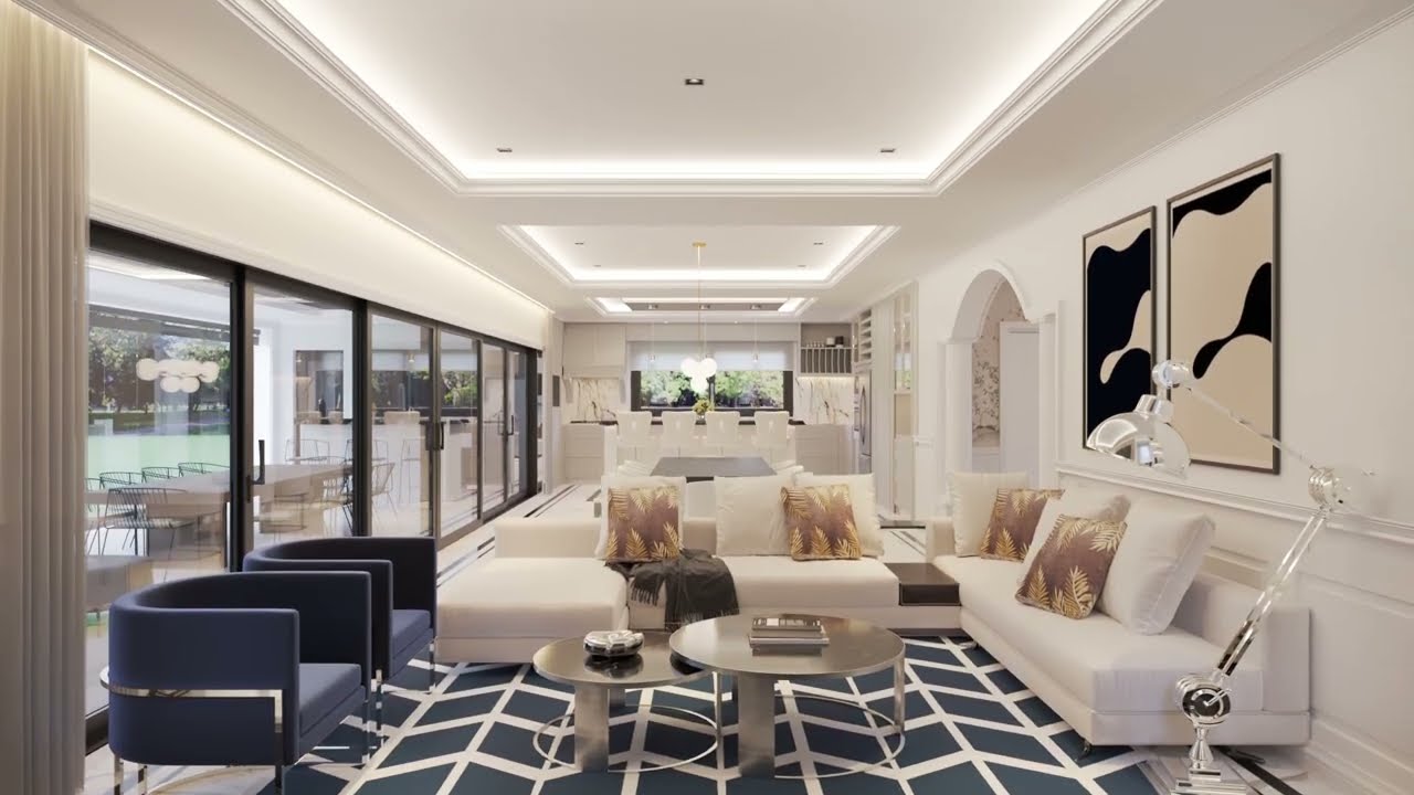 A+R Arquitectos - Nordelta house tour - French luxury home - MB House