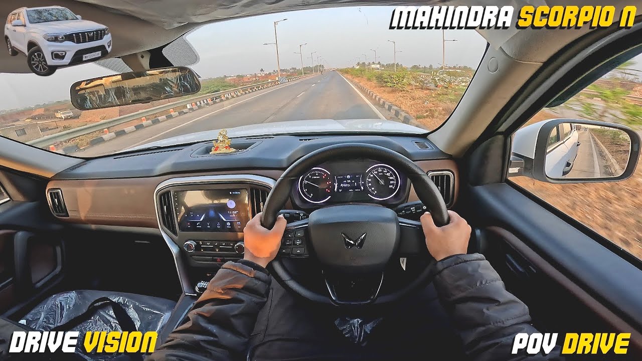 MAHINDRA SCORPIO N : POV DRIVE | The Big Daddy Of SUV Drive | #mahindra #scorpion #povdrive #asmr 