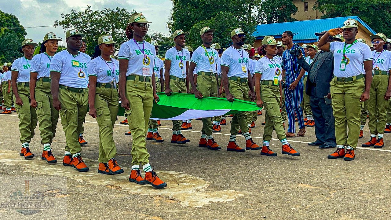 NYSC Swears In Batch B Stream 1 Corps Members In Lagos