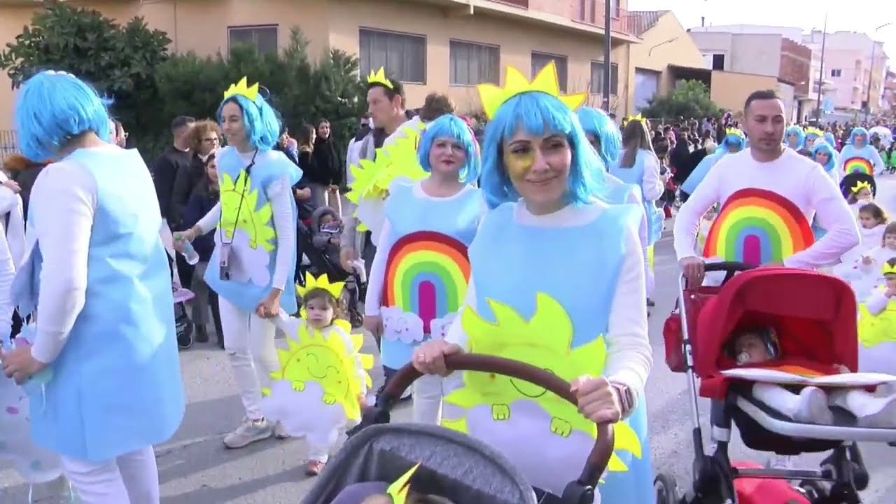 DESFILE CARNAVAL ARCHENA 2023. AVENIDA ANTONETE GÁLVEZ. DOMINGO 26/02/2023