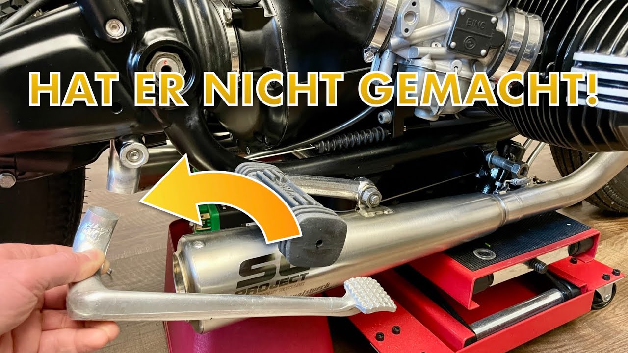 How-To Fußbremse kürzen | BMW R100RS | Build Part #25
