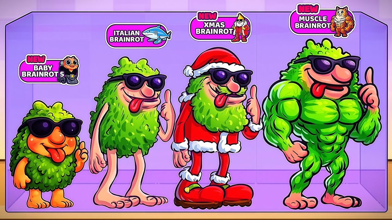 Merge Fellas: Muscle Brainrot,Xmas Brainrot, Italian Brainrot,Baby Rot 5 ⁉️ Max Level | Gameplay!