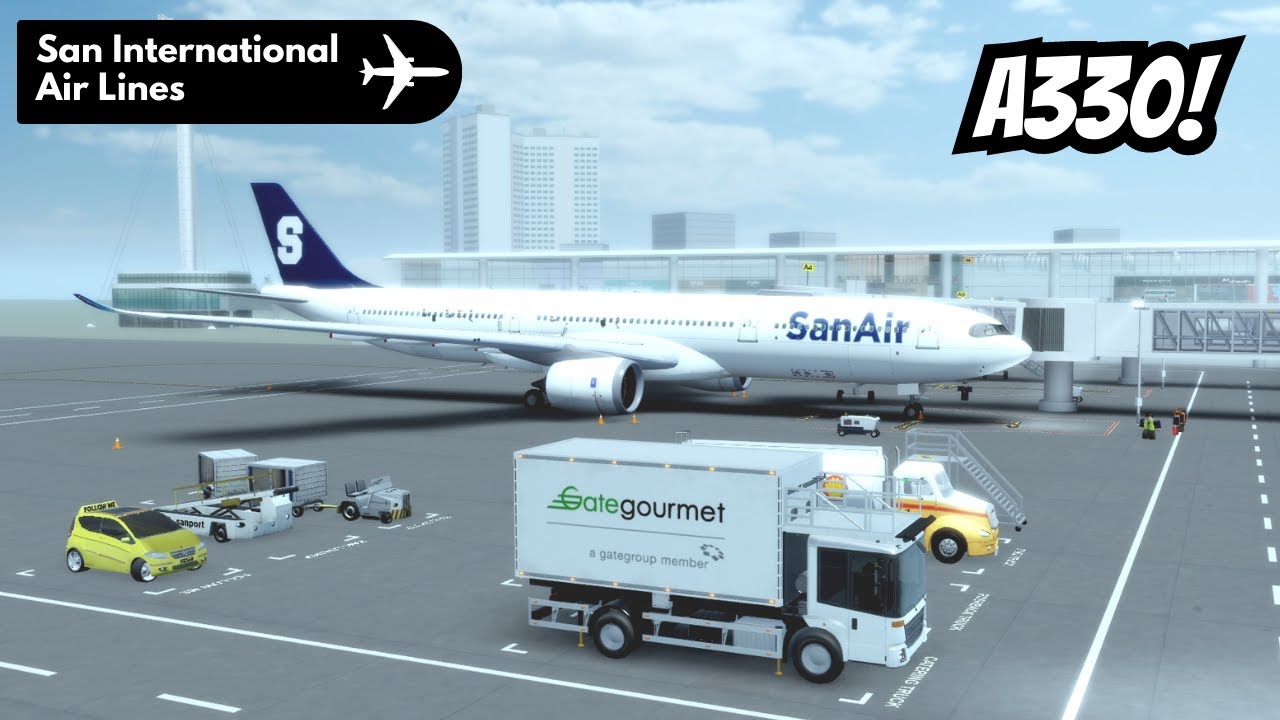 ROBLOX | SA372 - San Air Flight