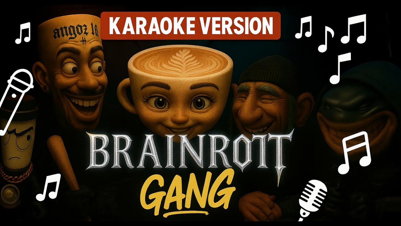 Brainrot Gang (KARAOKE VERSION) - Neow.ai [Official Video]