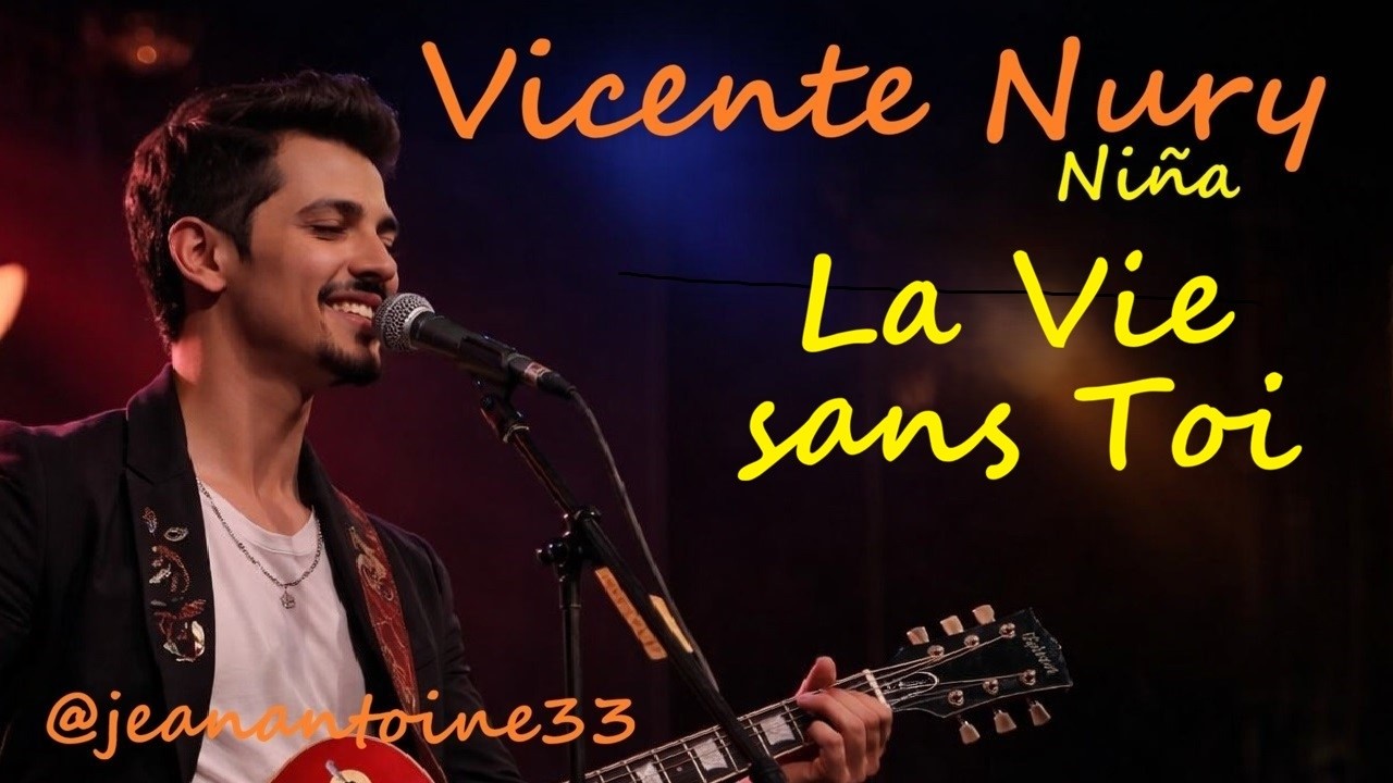 🎼Latino  Reggaeton  🎸Vicente Nury🎸 -  La Vie sans Toi - C’est comme un désert sans pluie.