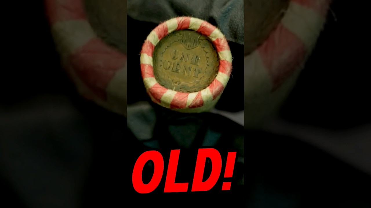 Roll of OLD Wheat Pennies OPENED... 120 Year Old Coin!