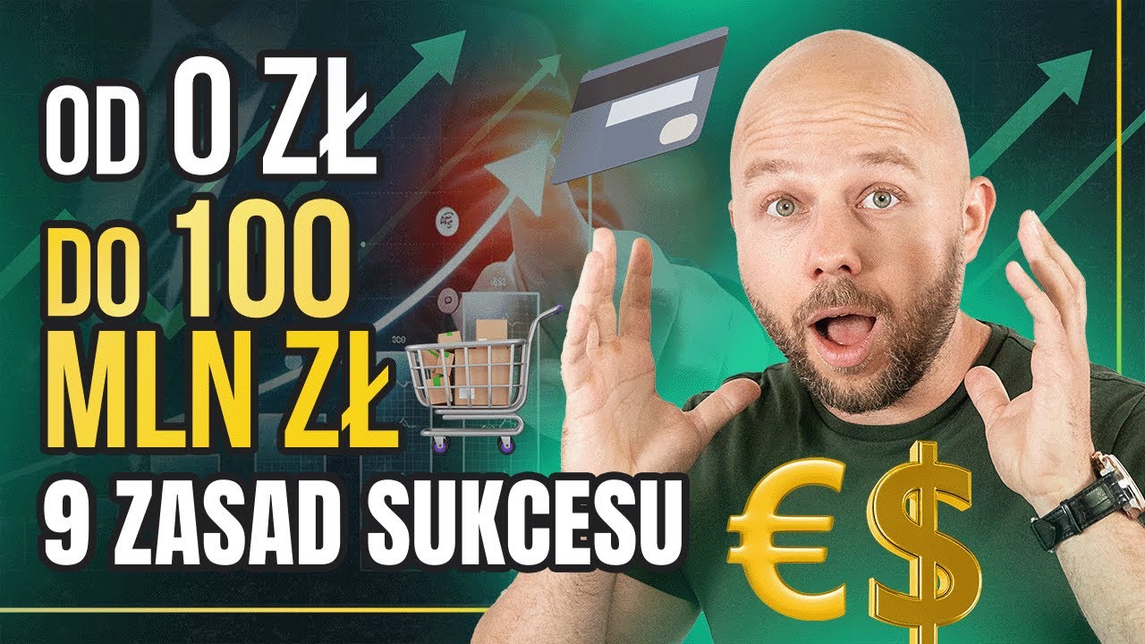 Od 0 zł do 100 mln zł w e-commerce - 9 zasad właścicieli e-commerce |  Dawid Bagiński