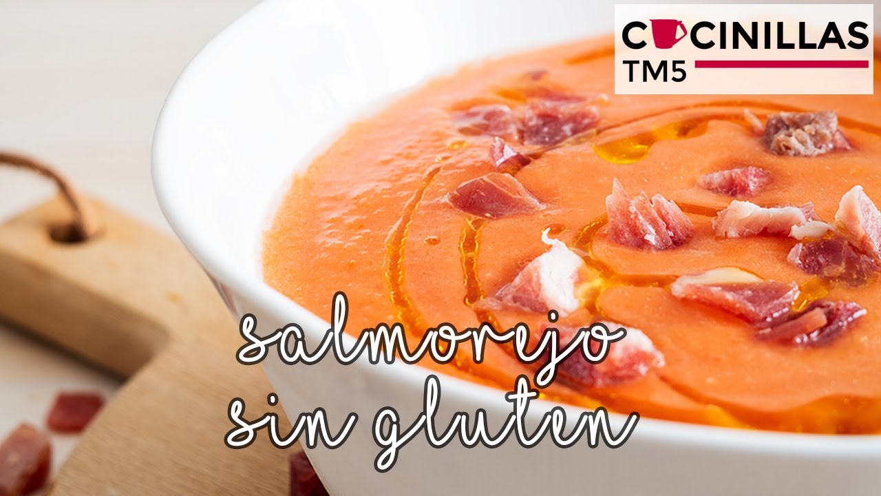 Salmorejo sin gluten | Recetas Thermomix
