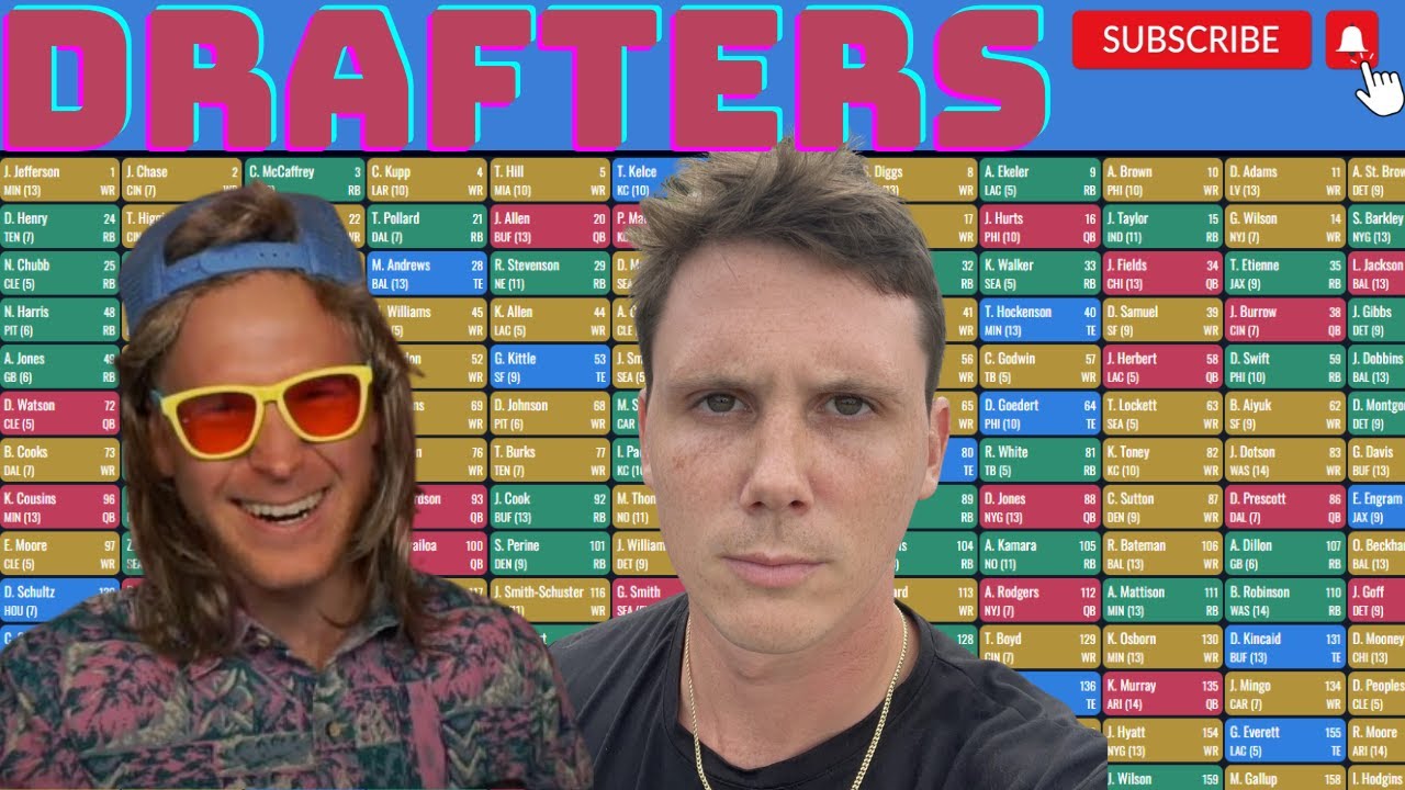 DRAFTERS BEST BALL | $300,000 FANTASY FOOTBALL TEAM!?