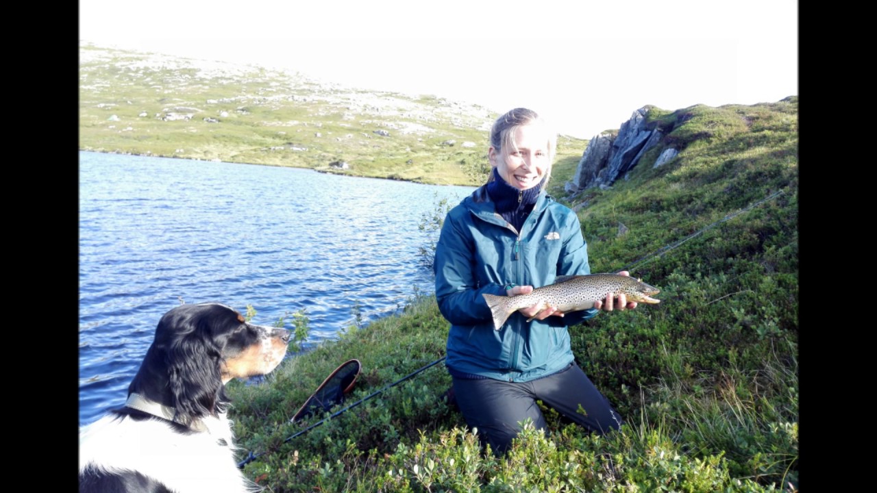 Med kjæresten på fisketur