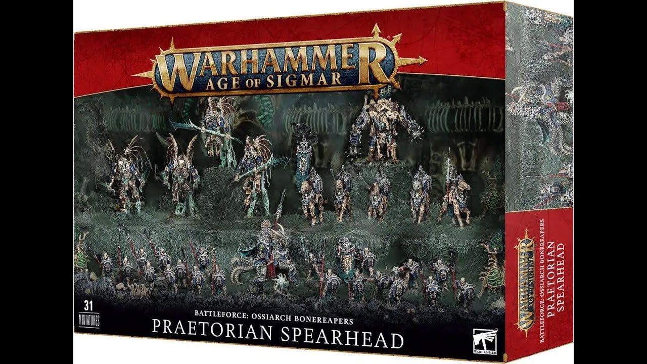 Ossiarch Bonereapers Praetorian Spearhead   Warhammer Age of Sigmar